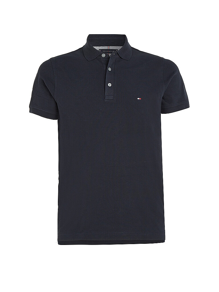 Tommy Hilfiger pour homme. MW0MW17771 1985 Collection polo slim fit marine (S), Casuel, Manche courte, Le coton biologique, Durable 2